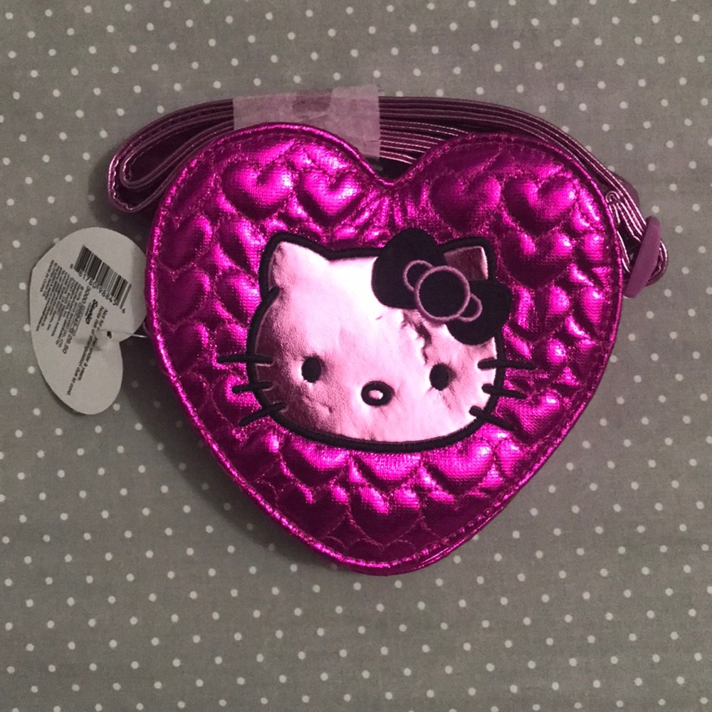 NWT, hot pink Hello Kitty bag
